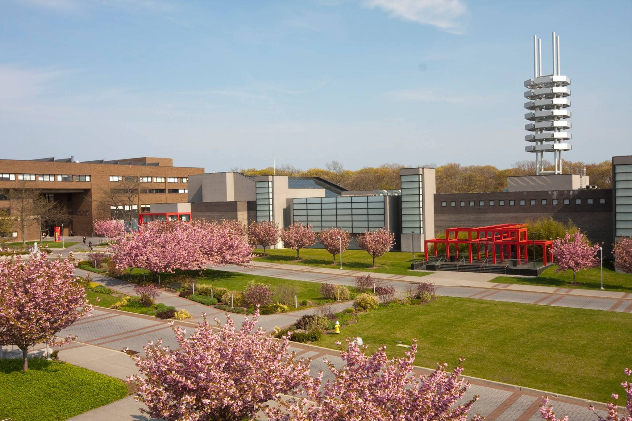 Một góc Campus đại học Stony Brook University