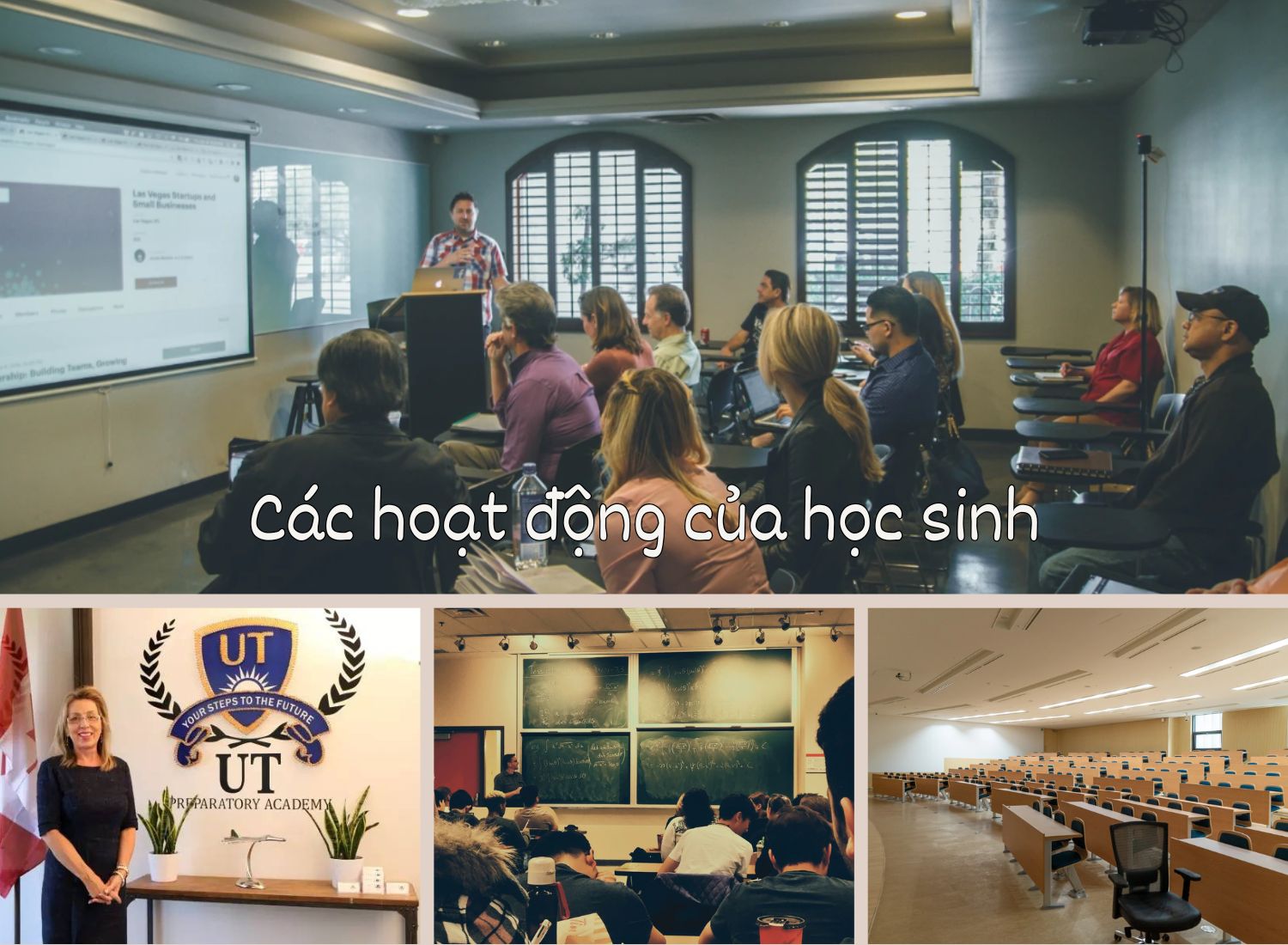 Các hoạt động của học sinh trường UT PREPARATORY ACADEMY