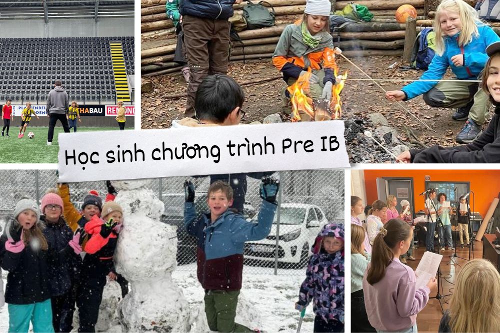 Học sinh chương trình Pre IB của trường ISSH