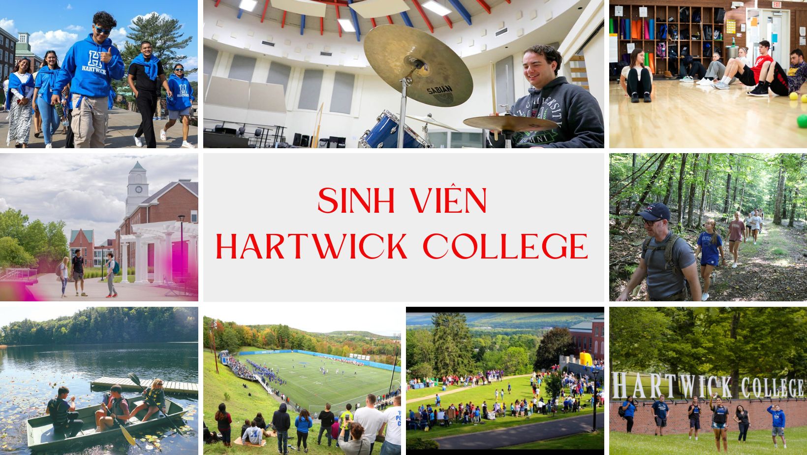 Sinh viên trường Hartwick College