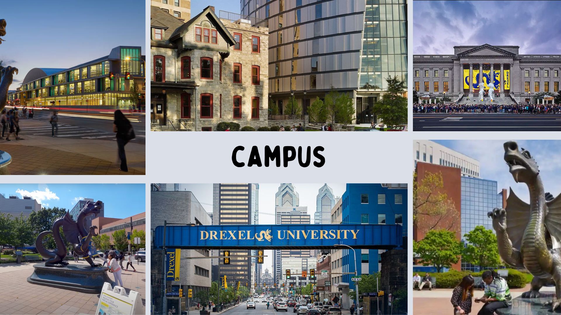 Campus trường Đại học tư thục Drexel University