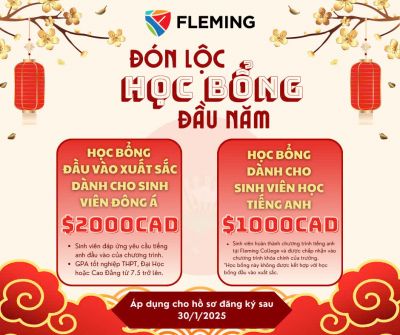 CƠ HỘI HỌC BỔNG ĐẦU V&Agrave;O D&Agrave;NH CHO SINH VI&Ecirc;N QUỐC TẾ ĐẾN TỪ FLEMING COLLEGE &ndash; TRƯỜNG CAO ĐẲNG H&Agrave;NG ĐẦU CANADA VỀ Đ&Agrave;O TẠO C&Aacute;C CHUY&Ecirc;N NG&Agrave;NH SỨC KHỎE